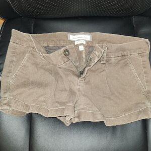 Abercrombie & Fitch Women's Brown Low Rise Shorts
